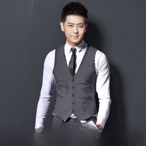 ROMON | Romon Mens Vest Set Business Professional Workwear Groomsmen Best Man Formal Suit Spring New Style Polyester V-neck Slim Fit