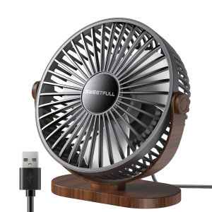 Portable USB Fan Mute 3 Speed Adjustment Desktop Wall Mounted Mini Electric Fan For Home Office Laptop Cooling