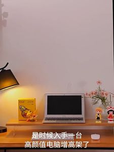 Monitor Stand Office Computer Screen Shelf Minimalist Wind Desktop Storage Shelf Floating Monitor Riser