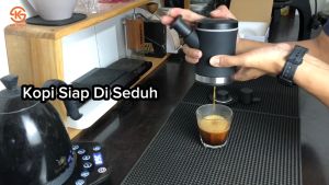 Rockwood Portable Manual Espresso Coffee Maker Alat Seduh Pembuat Kopi Expreso Manualbrew Mini Presso