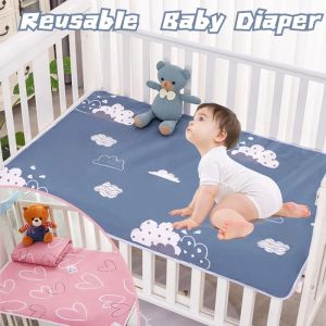 70*90cm Reusable Diaper Pad Menstrual Replacement Pad Diaper Waterproof Underpad for Kids Adult