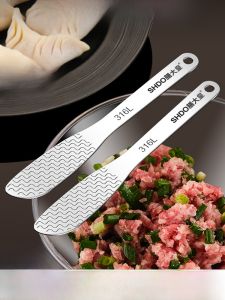 Shandahuang 316 Stainless Steel Dumpling Filling Spoon for Making Dumplings Kitchen Tool for Cooking And Baking