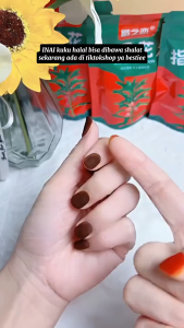 henna halal muslimah inaiku jameela sah untuk sholat tahan lama maroon