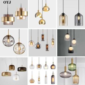 MEISITEKEKE | Nordic Simple Modern Luxury Small Pendant Light Glass
