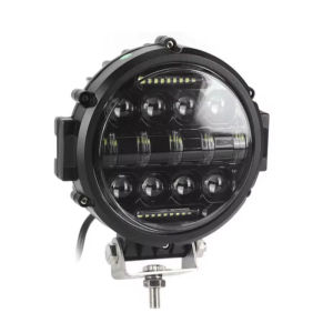 7 นิ้ว 150W รอบจุด LED Pods Light Bar สูง/ต่ํา Beam DRL ทํางานขับรถโคมไฟสําหรับรถบรรทุก Jeep Off Road SUV UTV ATV หมอก LED