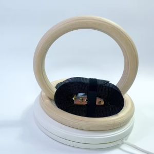 Vòng Treo Xà Gỗ Tập Gym Gymnastic Rings Cleacco vòng 28 mm BORO SPORT
