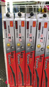ใบปัดน้ำฝน TOYOTA VIGO 2004-2014 แบบ Diamond Aero Dynamic คุณภาพสูง 21/19 นิ้ว