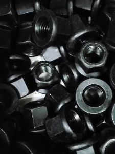 Flange Carbon Steel nut hexagonal enlarged high pressure plate bolt thickened nut M8-M22