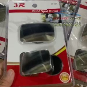 Bộ 2 gương cầu vuông xoay 360 độ cho ô tô xóa điểm mù hiệu quả
