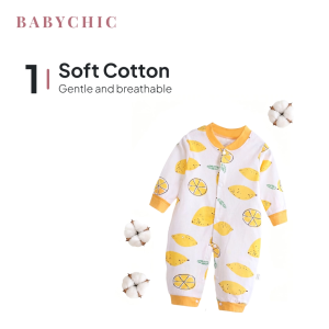 Baby Romper 0-12 Months Baju Bayi Lengan Panjang Long Sleeve Newborn Bodysuit Jumpsuit Casual Wear