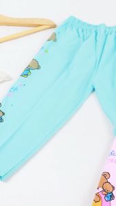 Celana Panjang Anak Bayi Color Series usia 1-2 Tahun / Celana Panjang Anak Bahan Katun Motif Sablon