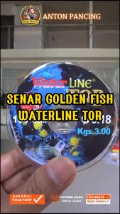 Senar Pancing Goldenfish Waterline TOR 0.18 S/D 0.35 mm panjang 150M Made In Japan Coklat