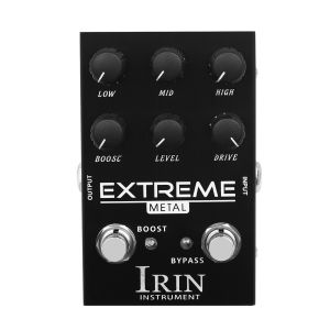 IRIN | Electric Guitar Effect Pedal with Extreme Metal Distortion Overdrive Effect 10 Band CONTROLLER Equalizer Electric Guitar Pedal
