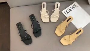 Fans 2024 ladies sandals womens summer Roman style slip on flat sandals Womens sandals for woman