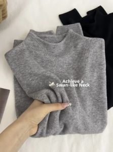 LUOSHAO | Soft Turtleneck Knit Sweater