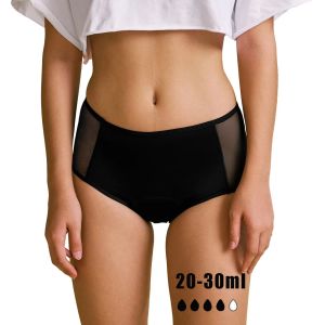 New Design Women Full Protection 4 Layers Absorbent Briefs Breathable Menstrual Seamless Washable Period Panties
