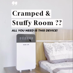 ONEHOME Air Purifier K2 Portable HEPA Filter Anti PM2.5 Dust Smoke Odor Allergens Quiet Compact Air Cleaner for Home Office Bedroom with Warranty