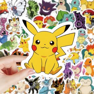 Pokemon Stickers 200 Pcs Pikachu Pokemon Decals for Phone Case Notebook Laptop Tablet Decoration Waterproof Adhesive Pictures