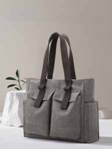 Pink New Arrival Large Capacity Canvas Bag Womens Bag Easiest for Match Shoulder Bag Commuter Tote Computer Brief Case Commuter Bag