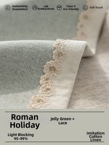 JINCHAN | Custom Elegant Vintage Style Curtains