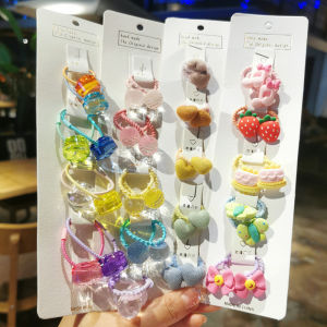 Acrylic Hair Ties for Girls: Non-Damaging & Stylish Hair Accessories