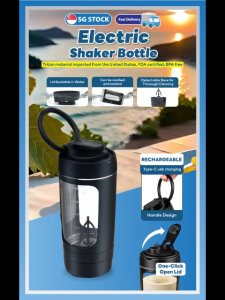 [SG STOCK] Auto Electric Shaker Bottle Portable Protein Shaker Mixer Cup Automatic Mixer Stirrling Cup Blender Bottle