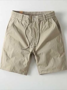 Summer Mens Workwear Short Pants Loose Fit Thin Five-Quarter Quick Dry Outdoor Four-Quarter Breathable Comfortable Casual Shorts
