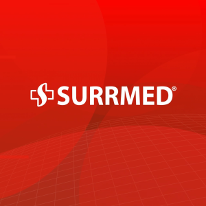 SURREMED Ring Buoy Bright orange with reflective strips and white rope for safety.