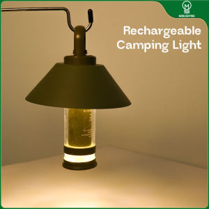 MOSLIGHTING Outdoor Lighthouse Camping Lantern Home LED Lighting Portable Emergency Flashlight Hanging Tent Lamp Camp Supplies