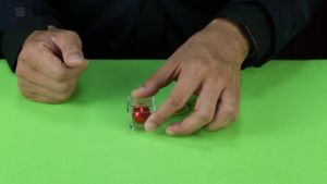 HalloMagic | Deluxe Burglar Ball by Kupper Magic Tricks Funny Clear Ball Through Box Magia Magician Close Up Illusions Gimmick Mentalism Prop