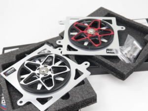 Radiator Cover Spinner Aluminum Alloy Honda Click 125i 150i 3D Spinner Radiator Cover ADV 150