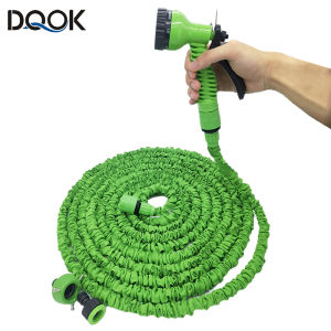 Garden Hose Pipe Water Hose Expandable Magic Hose 7 Patterns Water Gun Foam Pot Flexible Reels Hose Car Wash Gun Sprayer
