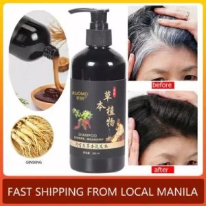 Polygonum Multiflorum Shampoo Black Shine Activ-Infusion Rambut Hitam Berkilau Dengan Urang Aring 300Ml