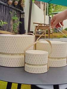 2025 New High-End Mooncake Packaging Box European Style Velvet Material Small Fresh Trend Wedding Supplies Sugar Box/Accessories