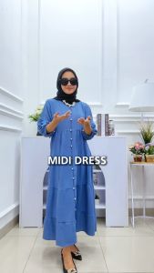MIDI DRESS MUTIARA/MIDI TERMURAH