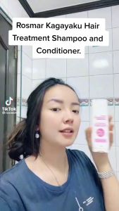 Rosmar Kagayaku Strengthening Condtioner & Shampoo Hair Rescue Treatment 200ml Smooth Shiny Clean Nourish Hair Care