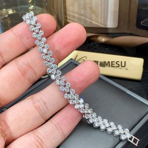 Fashion Ins Style Full Diamond Tennis Bracelet