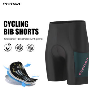 PHMAX | PHMAX Womens Cycling Shorts 5D Padded Bicycle Shorts Breathable Quick Dry Mountain Road Bike Shorts Summer Cycling Shorts Pants