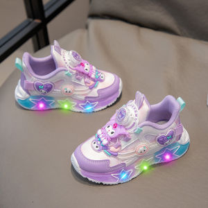 KUOBURENSHENG | Anti-Slip Glowing Girls Shoes
