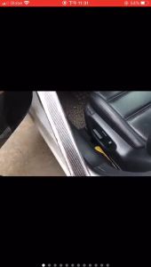 Car Carbon Fiber sticker Car Door sticker Rubber Door Sill Protection Sticker Anti-collision Sticker