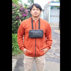 Tas Tangan Waterproof & Clutch Bag Pria Anti Air: Kado Hand Bag Premium & Sling Bag