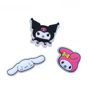 Bazey Fish Hole Shoe Accessories Shoe Flowers Decorative Shoe Buckles High Quality PVC Material Fashionable Footwear Accessories