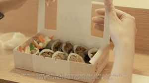 Rong Biển Cuộn Cơm GENKAI YAKINORI - KOREA bịch 22g 10 miếng siêu to 100% rong biển