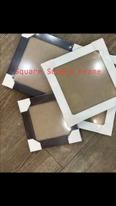 SQUARE Frame | ELITE Contemporary Photo Frame 5x5 | 6x6 | 8x8 | 10x10 | 12X12 | Brown | Black | White