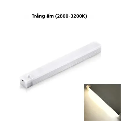 Đèn LED Thanh Dạng Thanh Sạc USB Type-C Cảm Biến Chuyển Động Điều Chỉnh Độ Sáng Đèn Ngủ Di Động Đèn Cảm Ứng Tủ Dùng Cho Nhà Bếp Phòng Ngủ