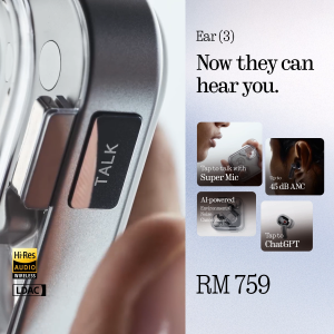 [New] Nothing Ear (3) | Super Mic | AI-driven with Essential space & ChatGPT | Upgraded metalic engineering | Adaptive ANC | Spatial sound