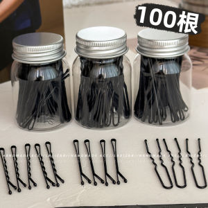 Bold Black Clip Tight Wire Clip Updo Fixed Broken Hair Storage Hairpin Seamless Paint-Free Hairpin