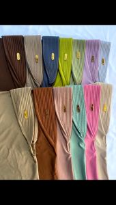 HIJAB BERGO HAMIDAH SIZE L LABEL BESI JERSEY PREMIUM MENUTUP DADA BY Adiba Collection