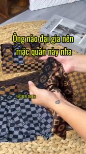 Hộp 4 chiếc quần sịp nam cao cấp Quần sịp đùi nam cao cấp GGQuần lót nam sang trọng - Boxer Tmen