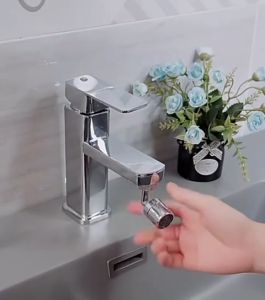 Sambungan Keran Air Angsa Wastafel Flexible Bisa Berputar 720° Derajat Faucet Extension Extended Fleksibel